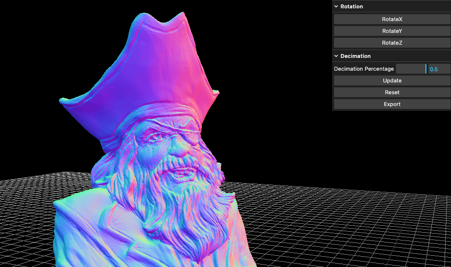 3D Low Poly Generator